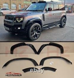 Gloss Black Arch Trims Wide Fenders For 2020 Land Rover Defender 110 L663 Body