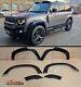 Gloss Black Arch Trims Wide Fenders For 2020 Land Rover Defender 110 L663 Body