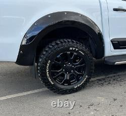 Gloss Black Raptor Extra Wide Arch Kit Fits Ford Ranger 2016 2019 WILDTRAK LTD