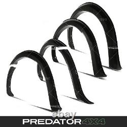 Gloss Black Slim Wide Arches Fender Flares For Ford Ranger T7 Wildtrak 15-18