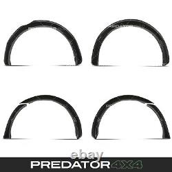 Gloss Black Slim Wide Arches Fender Flares For Ford Ranger T7 Wildtrak 15-18