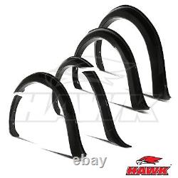 Gloss Black Wheel Arch Wide Body Kit Fender Flares For Ford Ranger T7 2015-2019