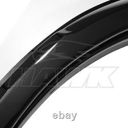 Gloss Black Wheel Arch Wide Body Kit Fender Flares For Ford Ranger T7 2015-2019