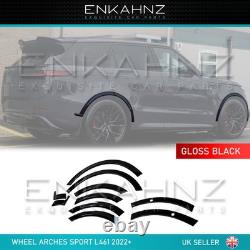 Gloss Black Wheel Arches Wide Kit For New Range Rover Sport L461 (2022+)