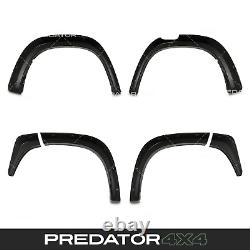 Gloss Black Wide Arches Fender Flares For Mitsubishi L200 Triton Facelift 19-23