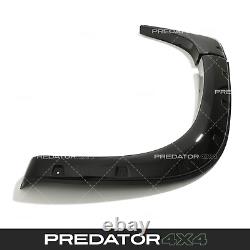 Gloss Black Wide Arches Fender Flares For Mitsubishi L200 Triton Facelift 19-23