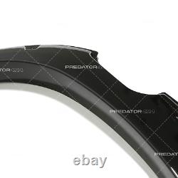 Gloss Black Wide Arches Fender Flares For Mitsubishi L200 Triton Facelift 19-23