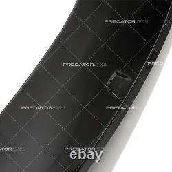 Gloss Black Wide Wheel Arch Set Fender Flare For Mitsubishi L200 Triton 19-23