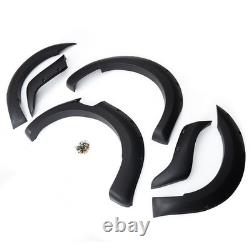 Gloss Black Wide Wheel Arches Fender Flares For Ford Ranger T7 2015-2018