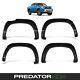 Gloss Black Wide Wheel Arches Fender Flares Kit For Volkswagen Amarok Mk2 2023+