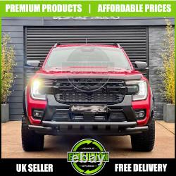 Gloss black Wheel Arches Wide Oem Look Fits Ford Ranger 2023-2025 T9 Fenders