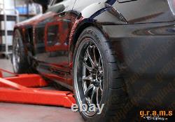 Honda S2000 2pcs CARBON FIBER Fender Flares +25mm for Wide Body Wide Arch v8