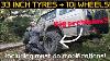 How To Fit 33 Inch Tyres To A Land Rover Discovery 2 33 X 12 5 10j Wheels Off Road Build