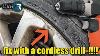 How To Remove Curb Rash On Any Wheel Rim With A Cordless Drill