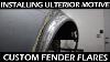 Installing Ulterior Motive Fender Flares On My Nissan 240sx S13 Hatchback