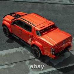 Isuzu D-Max Ultra Wide Wheel Arches Body Kit in 570 Valencia Orange