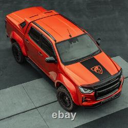 Isuzu D-Max Ultra Wide Wheel Arches Body Kit in 570 Valencia Orange