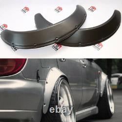 JDM Fender Flares UNIVERSAL Wheel arch SET 2.5 wide 4 pieces