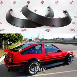 JDM Fender Flares Universal NEW School Wheel arch SET 2.7 wide 70MM