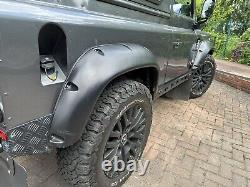 Kut Snake Wheel Arches Flares for Land Rover Defender 83-16 Monster Extra Wide