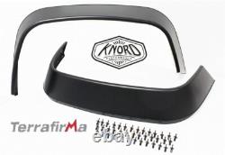 LAND ROVER DEFENDER TERRAFIRMA +30mm WIDE FRONT WHEEL ARCH SET TF1979