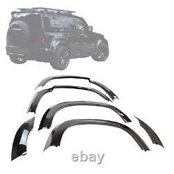 Land Rover Defender 110 Wheel Wide Arch Kit For Gloss Black Flare Trim 2020 +