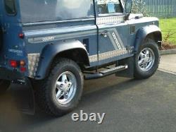 Land Rover Defender Extra Wide (50mm) Wheel Arches Kit Indestructible HDPE