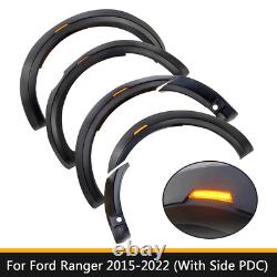 Led Light Wide Wheel Arches Kit For Ford Ranger T8 2018-2022 With Park Assist