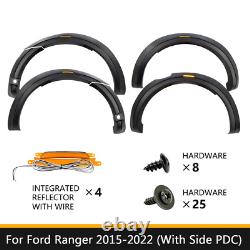 Led Light Wide Wheel Arches Kit For Ford Ranger T8 2018-2022 With Park Assist