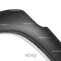 Matte Black Fender Flare Wide Wheel Arches For Toyota Hilux Mk9 2021+