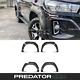 Matte Black Fender Flare Wide Wheel Arches For Toyota Hilux Rocco 2018-2020