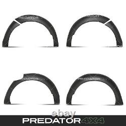 Matte Black Fender Flares Wheel Wide Arches Kit For Nissan Navara D23 15-20