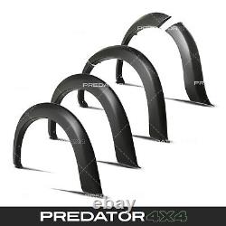 Matte Black Fender Flares Wheel Wide Arches Kit For Nissan Navara D23 15-20