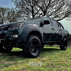 Matte Black Fender Flares Wide Body Arch Kit For Isuzu D-max Rt 2012-2015