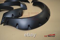 Matte Black Raptor Look Wide Fender Arches Arch For Ford Ranger T7 2015 2018