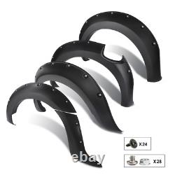 Matte Black Wheel Arches Extensions Wide Body Kit for Ford Ranger 2015-2018 T7