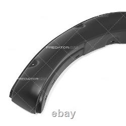 Matte Black Wheel Arches Fender Flares Wide Body Kit For Toyota Hilux Mk8 2021+
