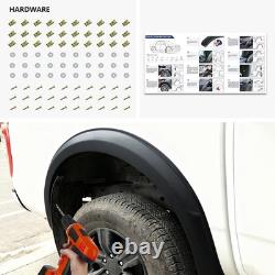 Matte Black Wheel Arches Wide Arch Kit For Ford Ranger T7 2015-2018 Slim Look Matte Black Wheel Arches Wide Arch Kit For Ford Ranger T7 2015-2018 Slim Look