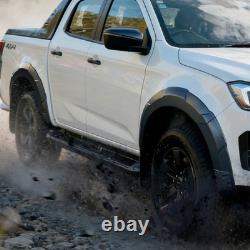 Matte Black Wheel Arches Wide Body Flares Kit For Isuzu D-max 2024-2026 Pickup