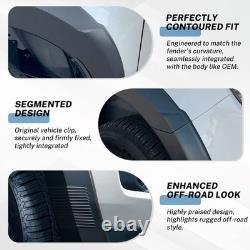 Matte Black Wheel Arches Wide Body Flares Kit For Isuzu D-max 2024-2026 Pickup