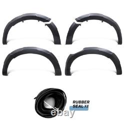 Matte Black Wheel Arches Wide Body Flares Kit For Isuzu D-max 2024-2026 Pickup