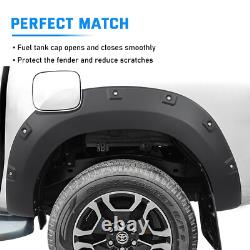 Matte Black Wheel Arches Wide Body Kit for Toyota Hilux 2018-2020 Invincible X