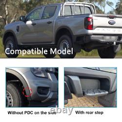 Matte Black Wheel Arches Wide Oem Look Fits Ford Ranger 2023-2025 T9 Fenders