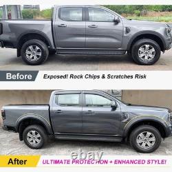 Matte Black Wheel Arches Wide Oem Look Fits Ford Ranger 2023-2025 T9 Fenders