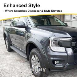 Matte Black Wheel Arches Wide Oem Look Fits Ford Ranger 2023-2025 T9 Fenders