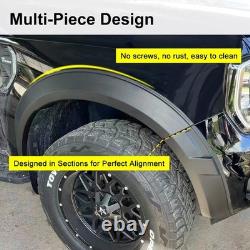 Matte Black Wheel Arches Wide Oem Look Fits Ford Ranger 2023-2025 T9 Fenders