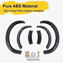 Matte Black Wheel Arches Wide Oem Look Fits Ford Ranger 2023-2025 T9 Fenders