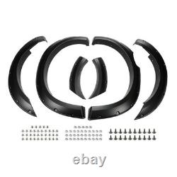 Matte Black Wide Wheel Arch Fender Flare Body Kit For Ford Ranger T7 T8 2015-22