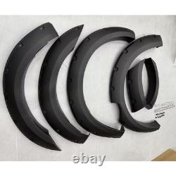 Matte Black Wide Wheel Arch Fender Flare Body Kit For Ford Ranger T7 T8 2015-22