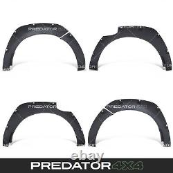 Matte Black Wide Wheel Arch Kit For Nissan Navara D23 Np300 14-21 Adblue